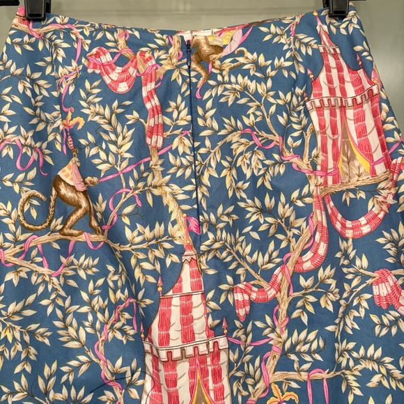 NWT, Rare/Unique Vintage Judy Lee Cole Swinging Monkey Pencil Skirt, Sz 4 - Picture 8 of 12